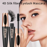 TekDeals 4D Silk Fiber Eyelash Mascara Extension Makeup Black Waterproof Eye Lashes