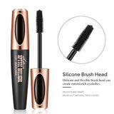 TekDeals 4D Silk Fiber Eyelash Mascara Extension Makeup Black Waterproof Eye Lashes