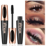 TekDeals 4D Silk Fiber Eyelash Mascara Extension Makeup Black Waterproof Eye Lashes