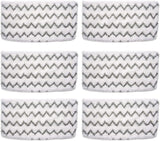 3/6 Pack Steam Mop Pads with Scrub Strips Microfiber Replacement Pad for Shark
