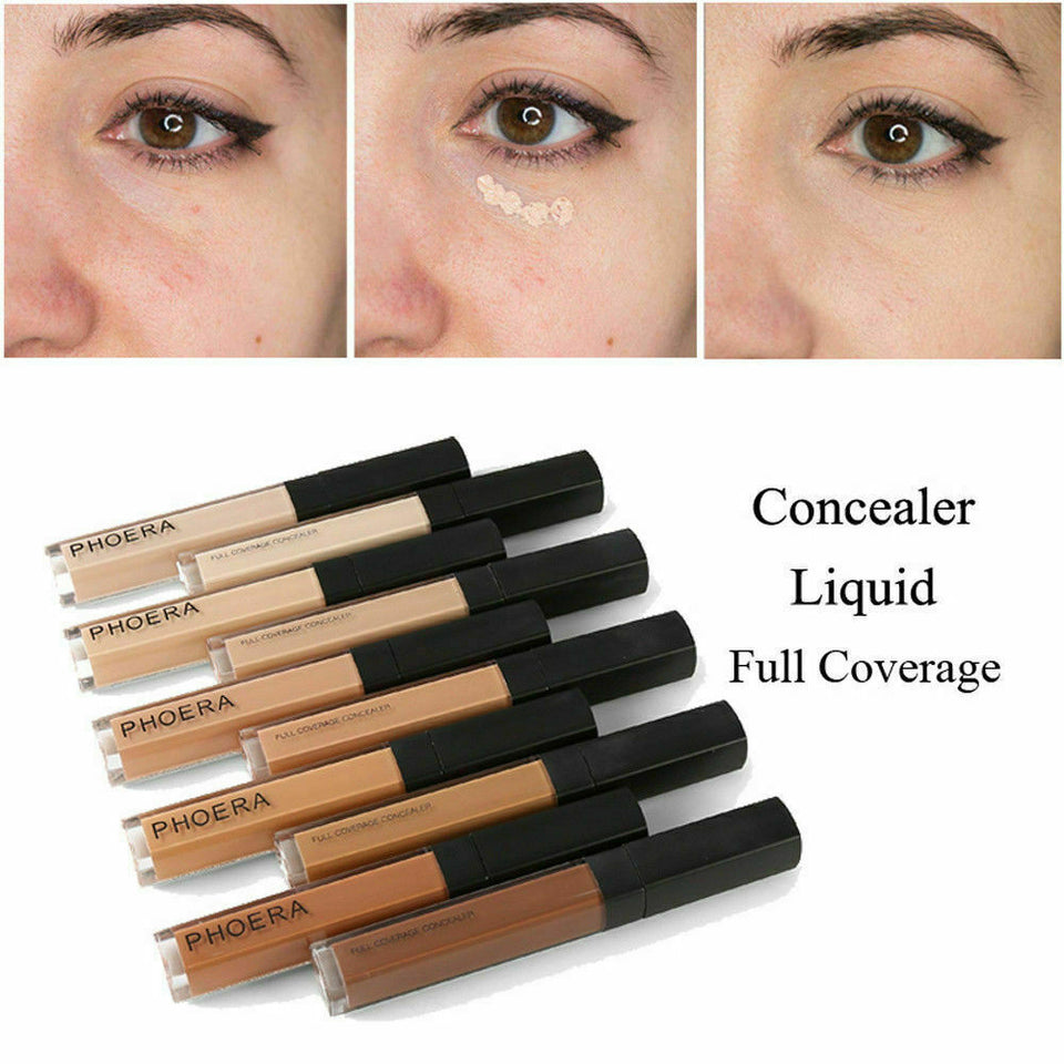 PHOERA Makeup Concealer Liquid Moisturizer Conceal HD High Definition Foundatio