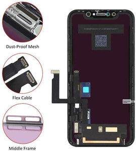 US For iPhone 11 / XR LCD Display Touch Screen Digitizer Replacement With Tools
