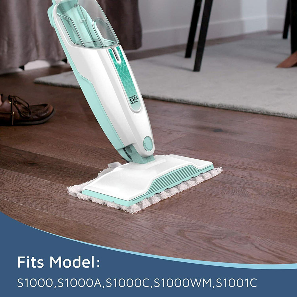 3/6 Pack Steam Mop Pads with Scrub Strips Microfiber Replacement Pad for Shark