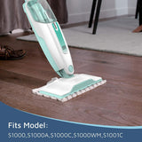 3/6 Pack Steam Mop Pads with Scrub Strips Microfiber Replacement Pad for Shark