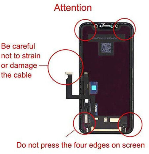 US For iPhone 11 / XR LCD Display Touch Screen Digitizer Replacement With Tools