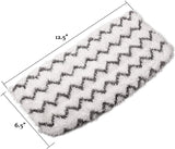 3/6 Pack Steam Mop Pads with Scrub Strips Microfiber Replacement Pad for Shark