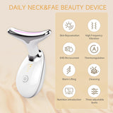Neck Face Massage Machine, Neck Massager Face Lifting Tool, 3 Modes Skin Care Tools for Women and Man