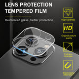2 Pack For iPhone 14 13 12 11 Pro Max Tempered Glass Camera Lens Cover Protector