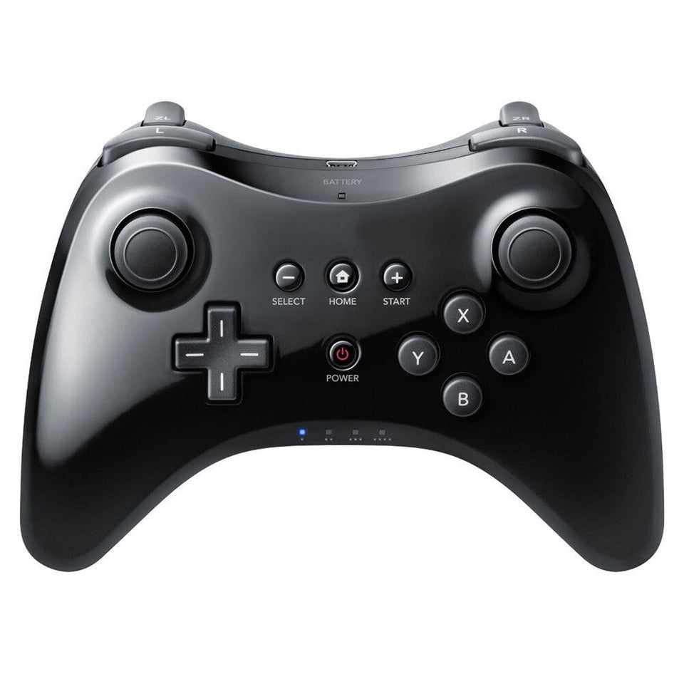 New Black High Quality U Pro Bluetooth Wireless Controller for Nintendo Wii U