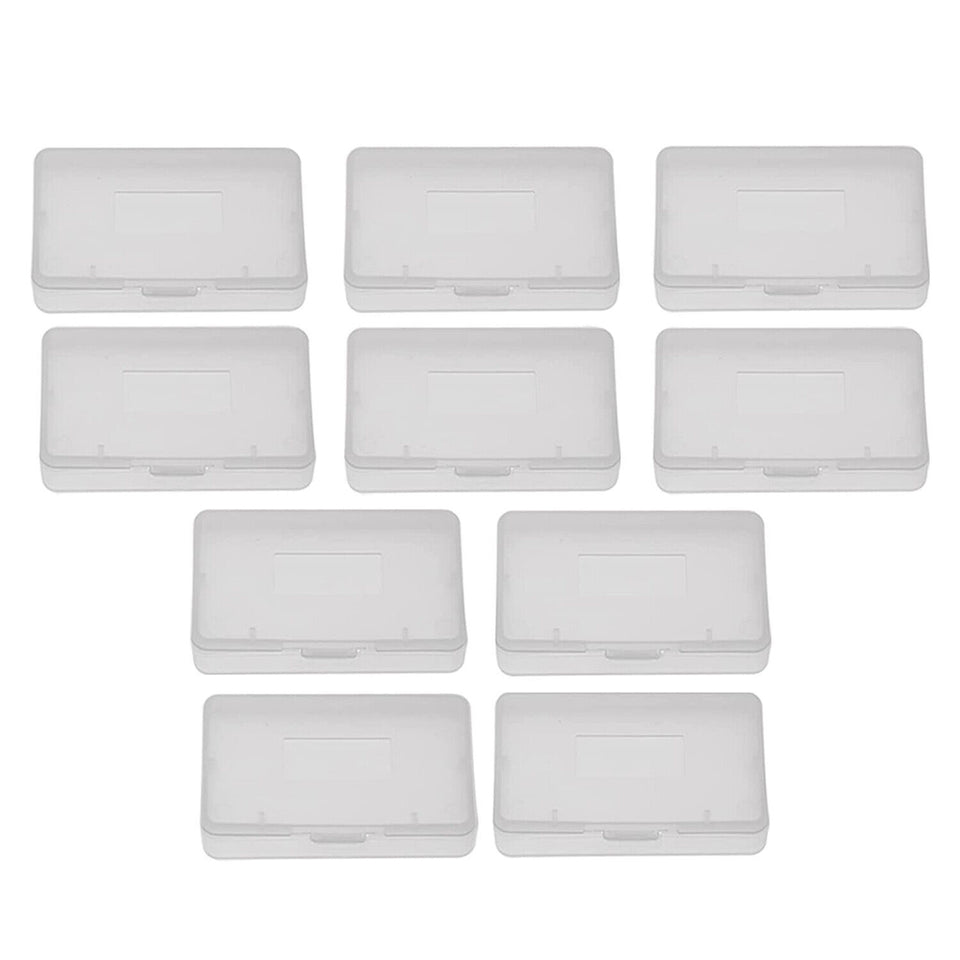 2-50 Lot Clear GBA Games Dust Covers Cartridge Cases Nintendo Game Boy Advance