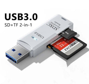 USB 3.0 SD Card Reader for PC Micro SD Card to USB Adapter CardReader for Camera