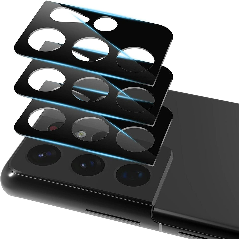 3x For Samsung Galaxy S21 Ultra Camera Lens Metal Protector