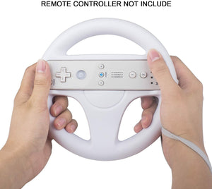 Racing Steering Wheel for Nintendo Wii & Wii U Remote Mario Kart Game Controller