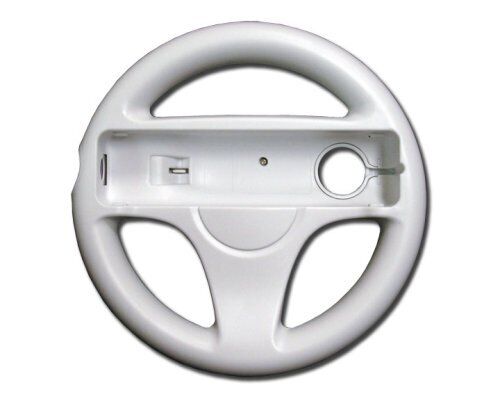 2 Pack Mario Kart Racing Steering Wheel for Nintendo Wii Remote Game Controller