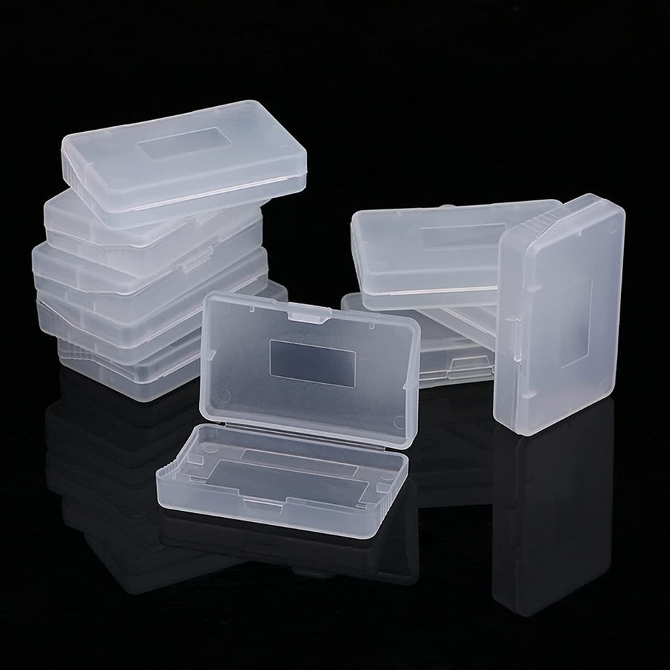 2-50 Lot Clear GBA Games Dust Covers Cartridge Cases Nintendo Game Boy Advance