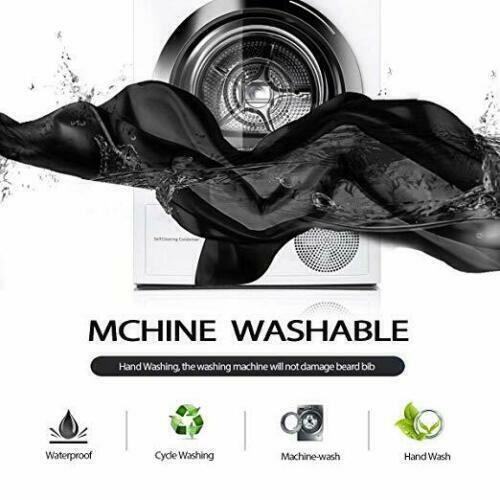 Men Facial Hair Trimmings Catcher Beard Whiskers Bib Shaving Apron Cape Cloth