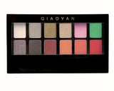 New 12 Colors Eyeshadow Palette Matte Pearly Finish Warm Neutrals Sealed W/Brush