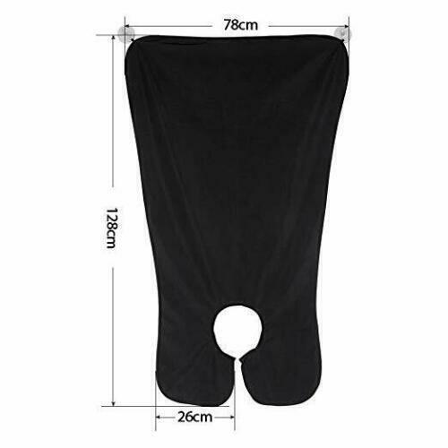 Men Facial Hair Trimmings Catcher Beard Whiskers Bib Shaving Apron Cape Cloth