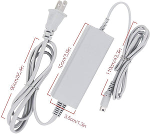 Fast Charging AC Charger Home Power Supply Wall Plug for Nintendo Wii U Gamepad