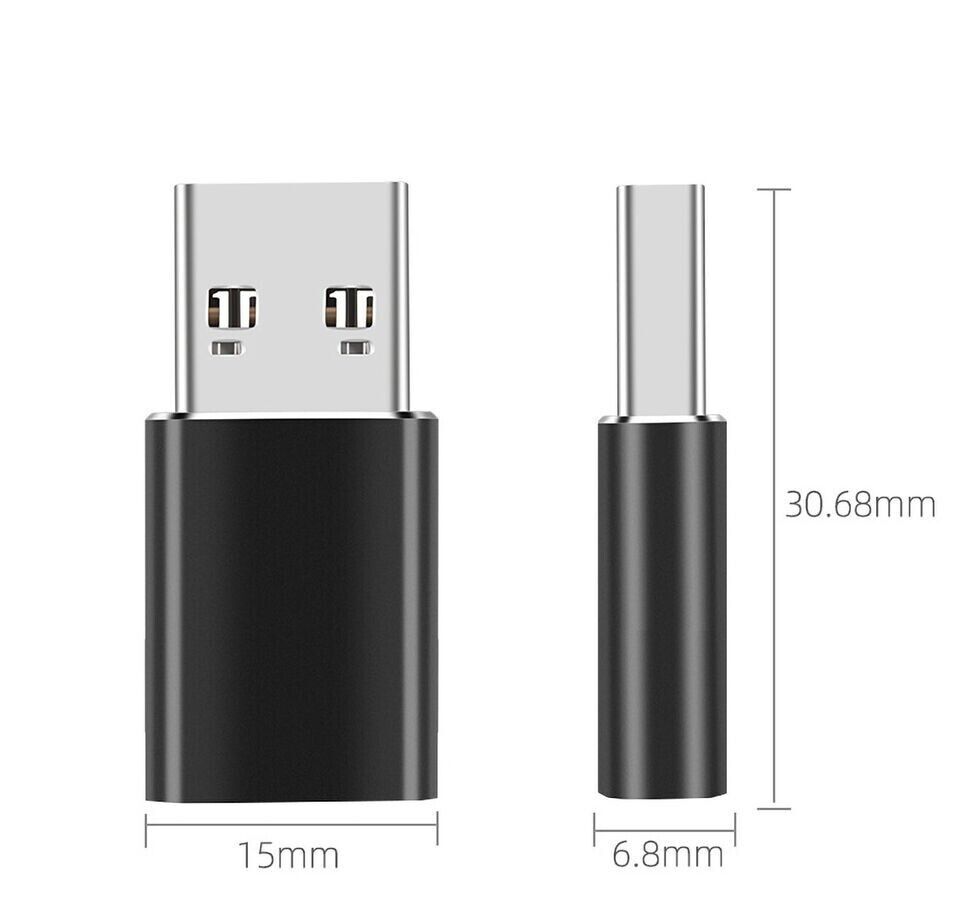 NEW 4 PACK USB C 3.1 Type C Female to USB 3.0 Type A Male Port Converter Adapter