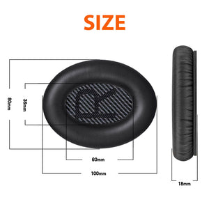 Ear Pads for Bose Comfort QC35/QC35 II Headphones Replacement Soft Cushion