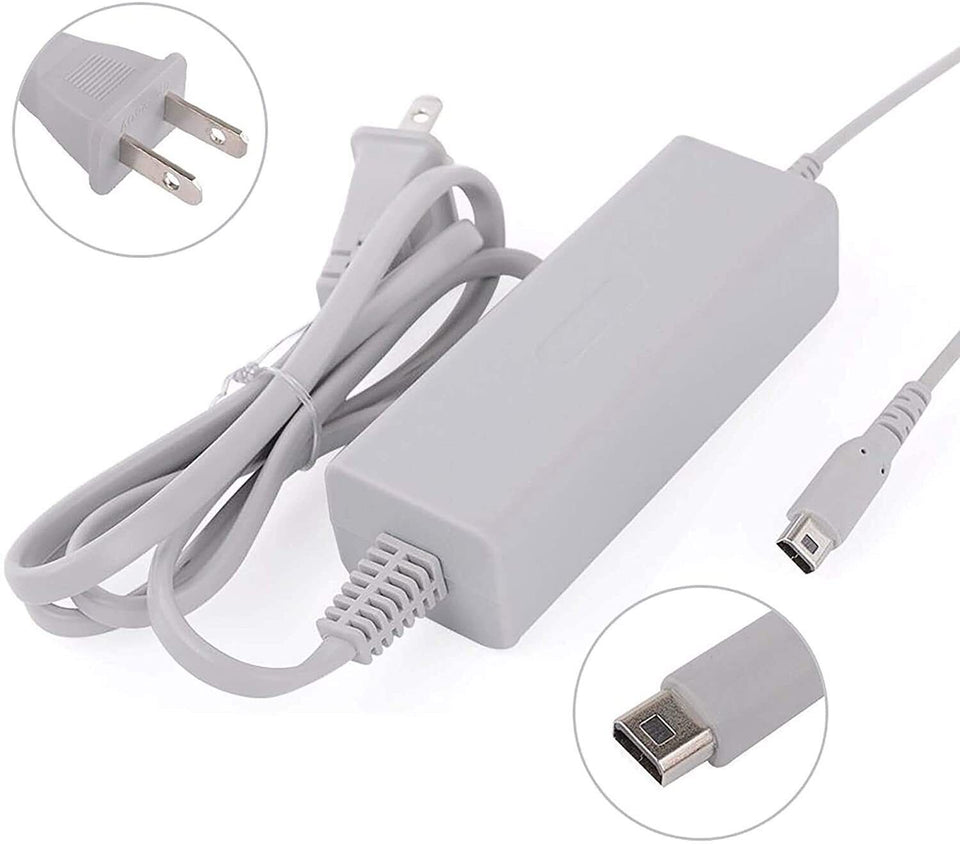 Fast Charging AC Charger Home Power Supply Wall Plug for Nintendo Wii U Gamepad
