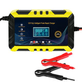12V 6A Car Battery Charger Maintainer Auto Trickle RV for Truck Motorcycle ATV
