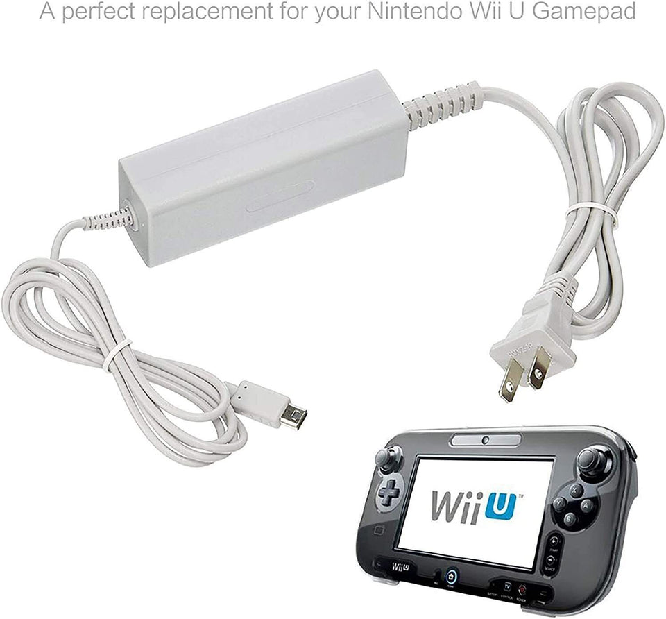 Fast Charging AC Charger Home Power Supply Wall Plug for Nintendo Wii U Gamepad