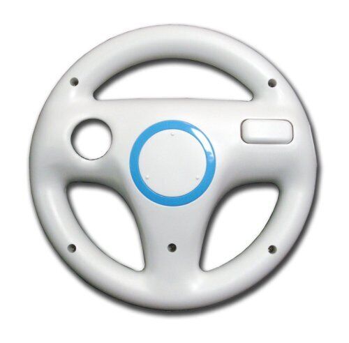 2 Pack Mario Kart Racing Steering Wheel for Nintendo Wii Remote Game Controller