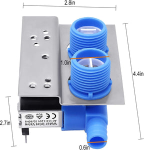 285805 Water Inlet Valve for Whirlpool Kenmore Maytag GE Washer Washing Machine
