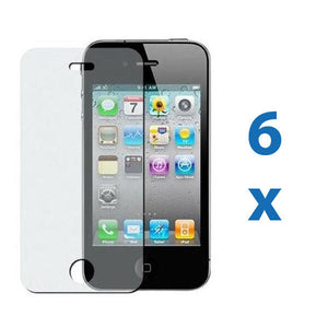 Pack 6 For iPhone 4 4G 4S Anti-Glare Matte Screen Protector Cover Shield