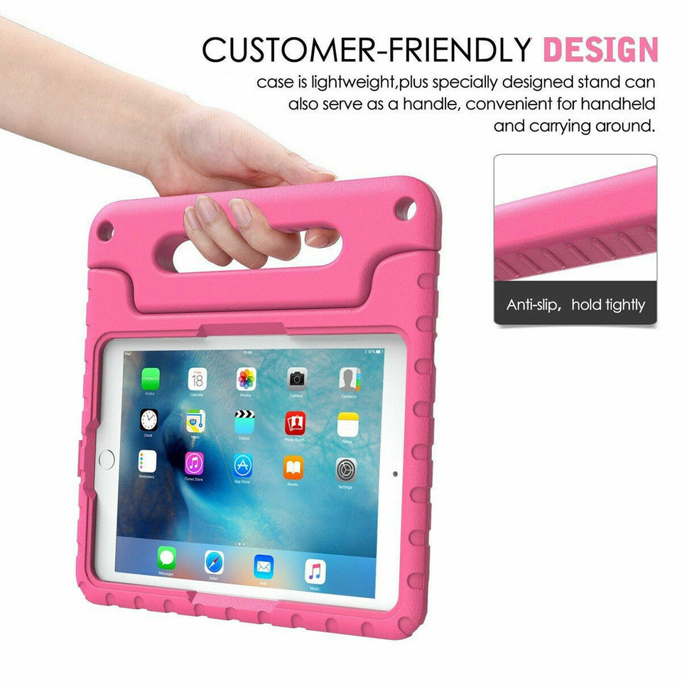 Kids Shock Proof Heavy Duty Foam Case Handle Cover Stand for iPad Mini 1 2 3 4 5