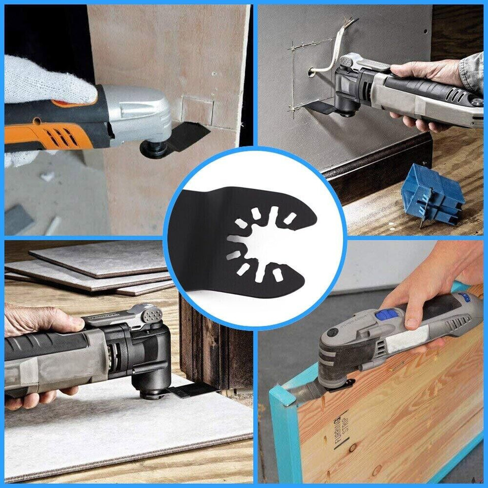 5-50Pcs Oscillating Multi Tool saw blades Wood Metal Cut Cutter For Dewalt Fein