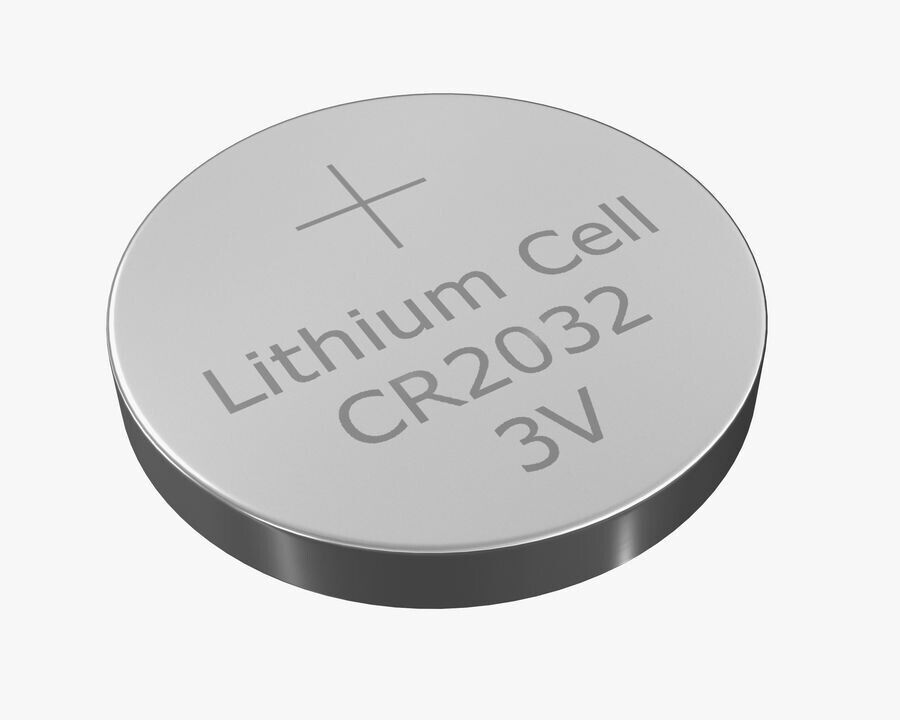 5 Pack CR2032 Lithium Battery Long-Lasting & High Capacity 3 Volt Coin & Button
