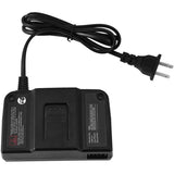 AC Adapter Power Supply &AV Cable Cord For Nintendo 64 N64 Bundle Lot Brand New