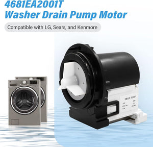 New Replacement Washer Drain Pump For LG Kenmore 4681EA2001T AP5328388 PS3579318