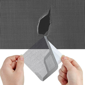 5x Window Door Screen Patch Repair Kit Cover Fiberglass Mesh Hole Repaire Tape