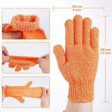 1-10 Pairs of Exfoliating Spa Bath Glove Shower Soap Hygiene Body Scrub Massage