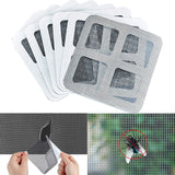 5x Window Door Screen Patch Repair Kit Cover Fiberglass Mesh Hole Repaire Tape