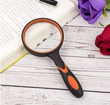 3 Pack Magnifying Glass 10X Handheld Reading Magnifier 50MM For Seniors and Kids