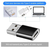NEW 4 PACK USB C 3.1 Type C Female to USB 3.0 Type A Male Port Converter Adapter