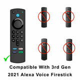 Case Cover for 2021 Amazon Fire TV Stick 3rd Gen Alexa Voice Remote Control US