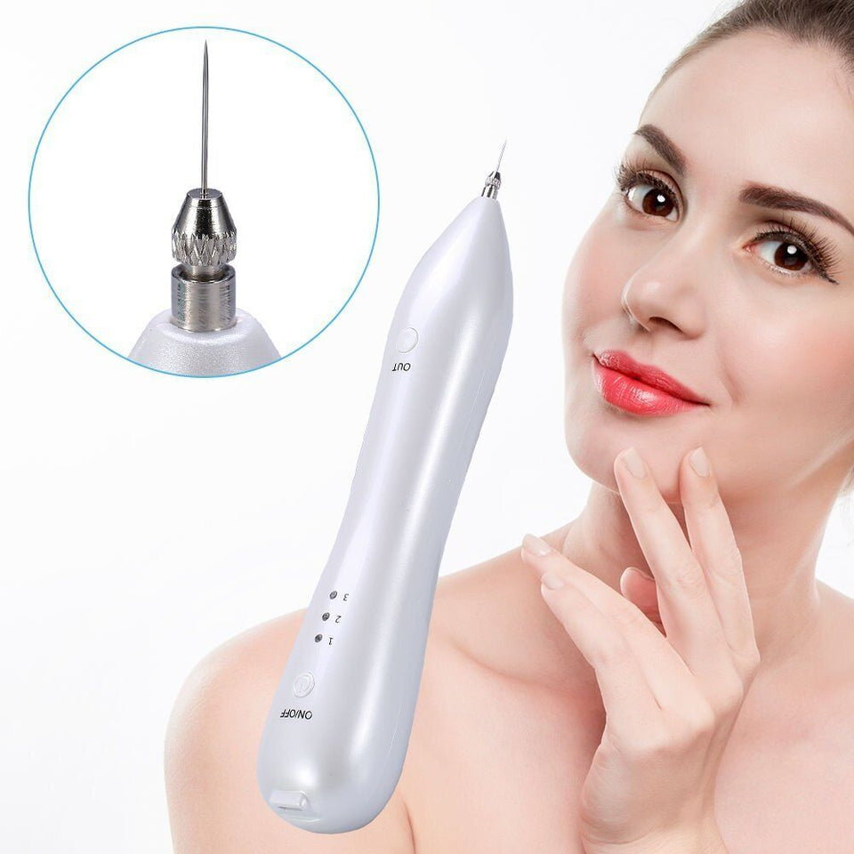 Electric Laser Plasma Mole Removal Pen Dark Spot Remover Skin Wart Tag Tattoo US