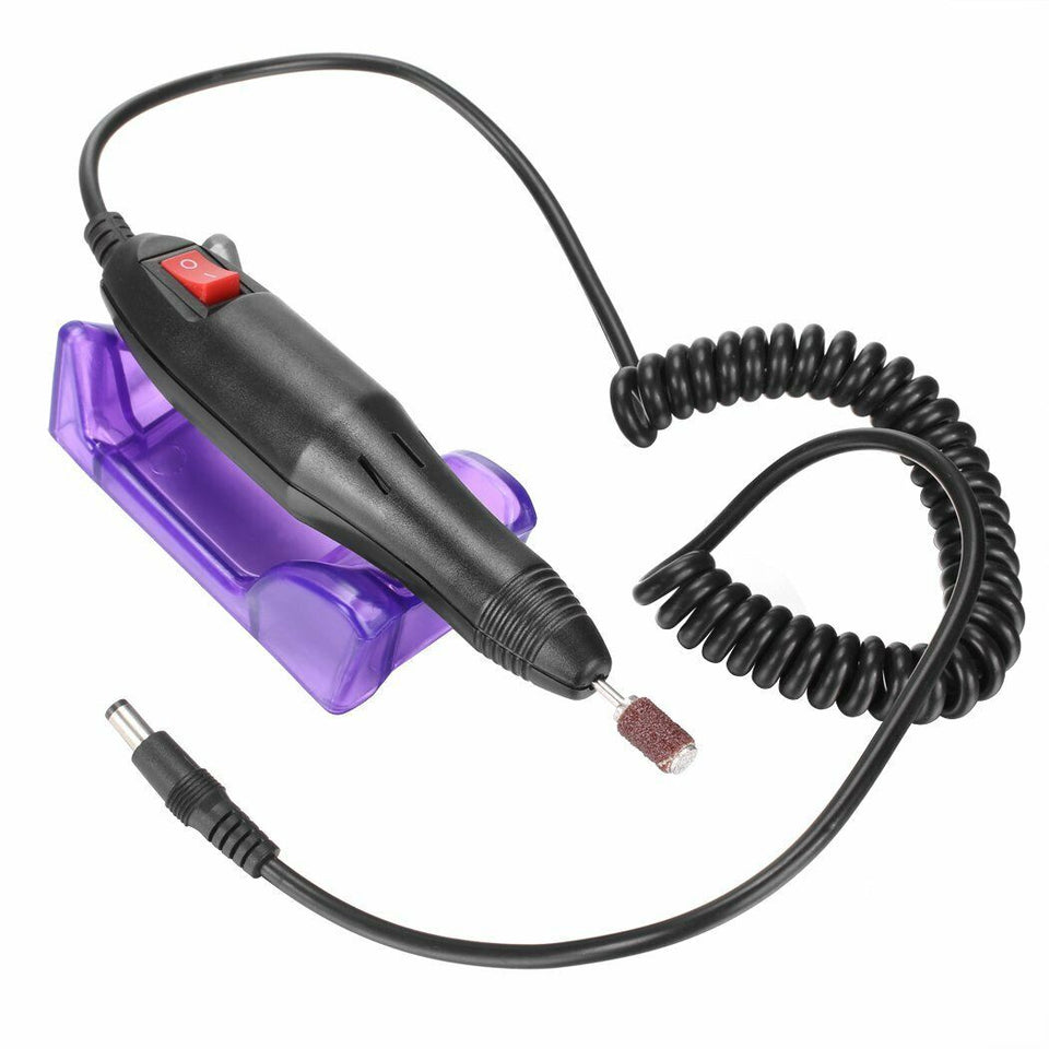 PROFESSIONAL ELECTRIC NAIL FILE DRILL Manicure Tool Pedicure Machine Set kit US