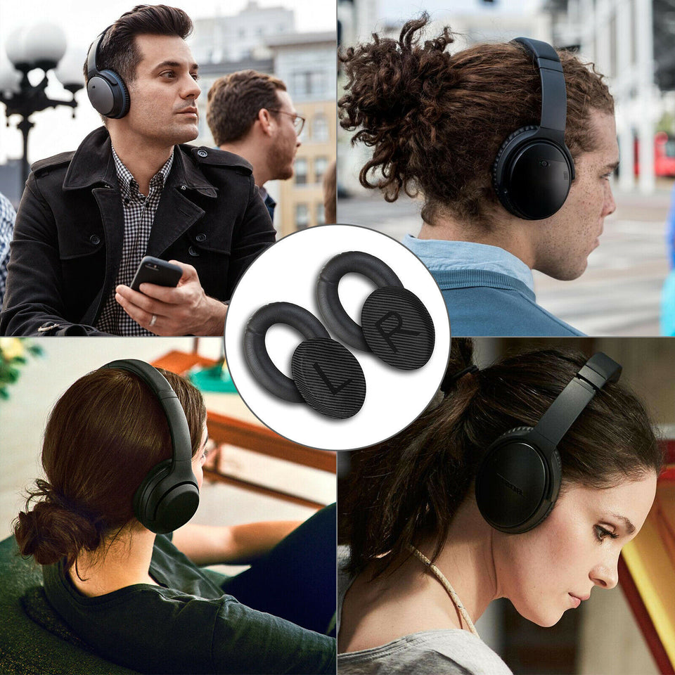Ear Pads for Bose Comfort QC35/QC35 II Headphones Replacement Soft Cushion