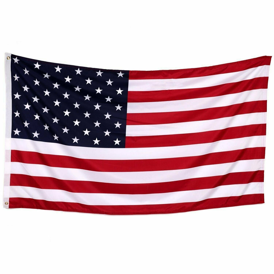 2 Pack 3x5 American USA United States Stars & Stripes Flag w/Grommets