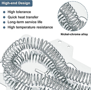 Dryer Heating Element DC47-00019A Replacement Part for Samsung Whirpool Kenmore