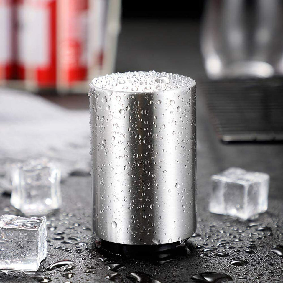 Automatic Beer Soda Bottle Opener Stainless Steel Magnetic Bottle Cap Opener