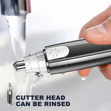 2 Pack Electric Nose Hair Trimmer Shaver Ear Face Eyebrow Mustache Beard Clipper
