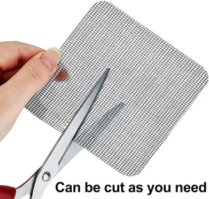 5x Window Door Screen Patch Repair Kit Cover Fiberglass Mesh Hole Repaire Tape